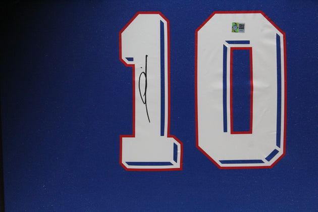 Zinedine Zidane Frankreich 1998 Gerahmtes Heimtrikot 