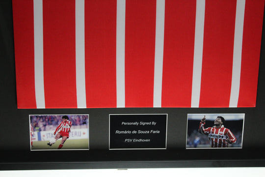 Romario PSV Eindhoven 90/92 Ingelijst Thuis Shirt