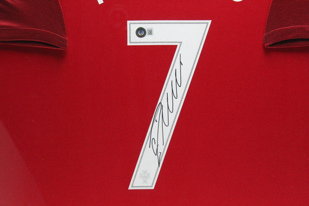 Cristiano Ronaldo Portugal 2016 ingelijst thuis shirt