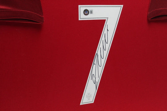 Cristiano Ronaldo Portugal 2016 ingelijst thuis shirt