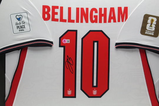 Jude Bellingham Engeland WK 2026 ingelijst Thuis Shirt